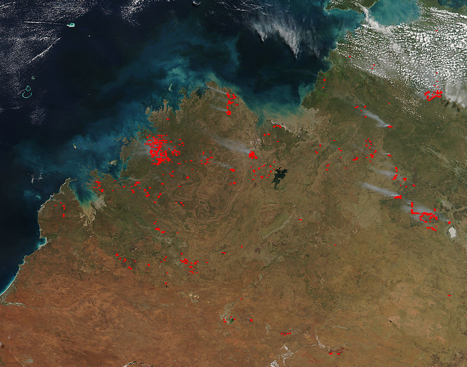 Fires in northwestern Australia - related image preview