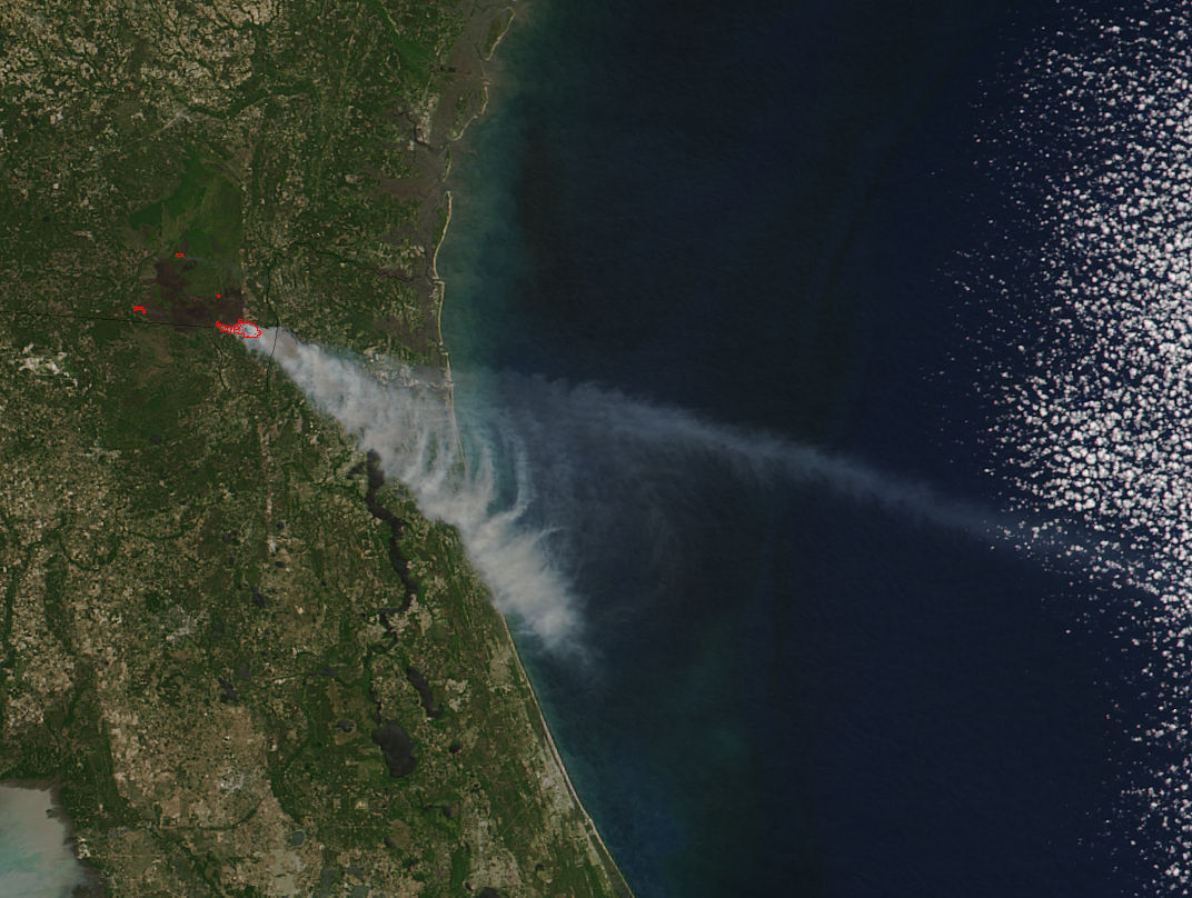 West Mims Fire, Georgia - related image preview