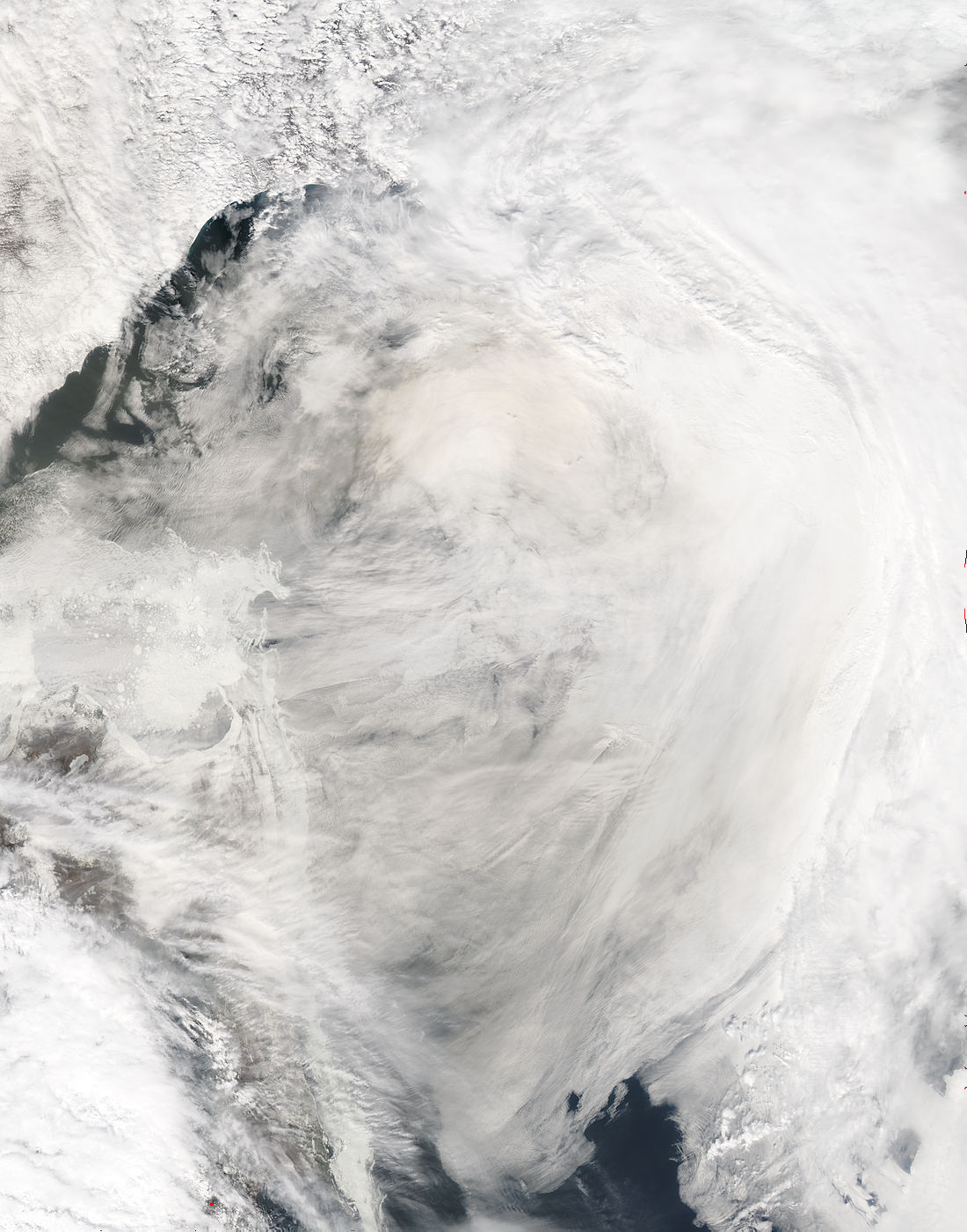 Gobi dust over the Sea of Okhotsk - related image preview