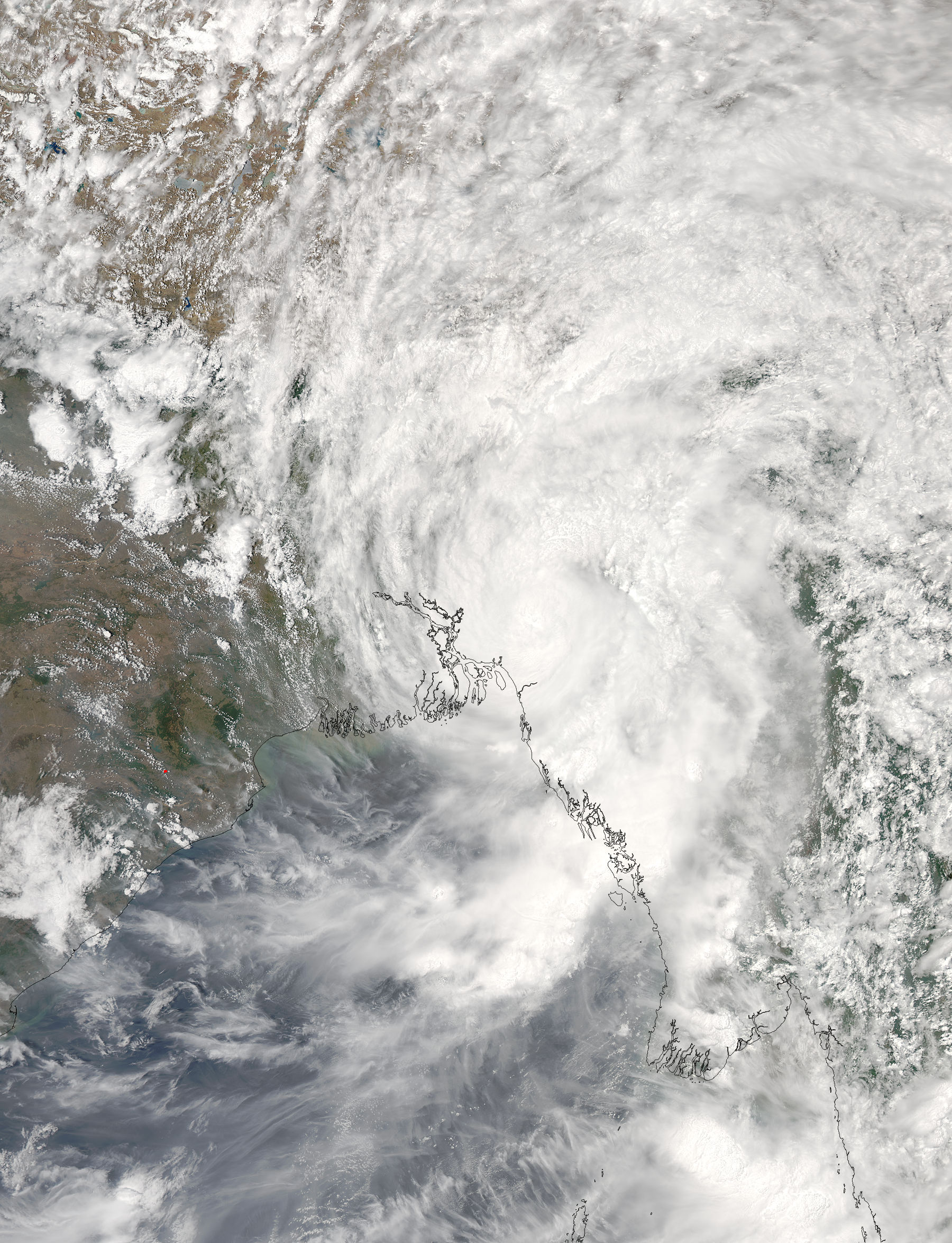 Tropical Cyclone Mora (02B) over Bangladesh, India, and Myanmar - related image preview