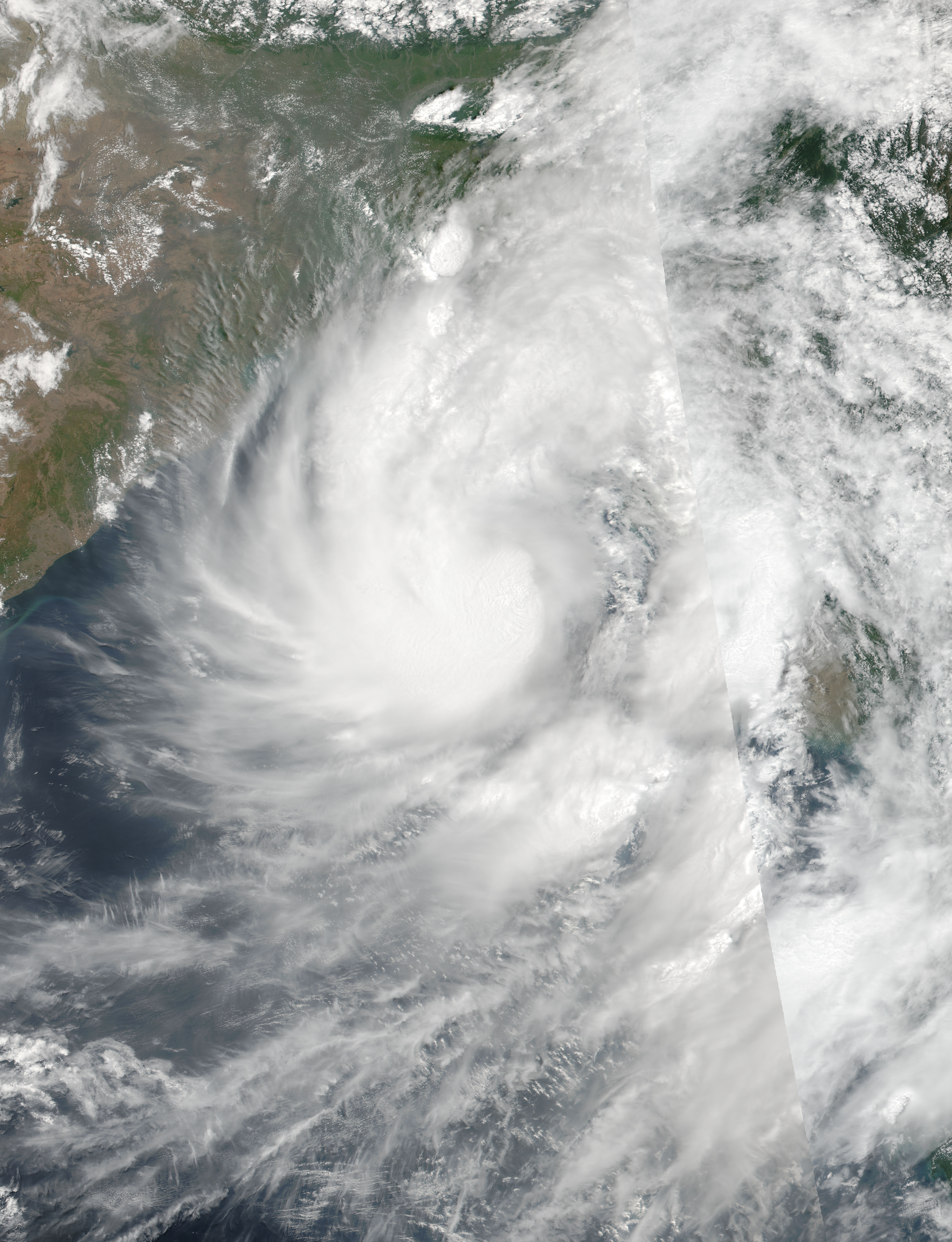 Tropical Cyclone Mora (02B) over the Bay of Bengal - related image preview