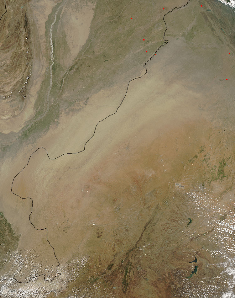 Dust storm in India and Pakistan - related image preview