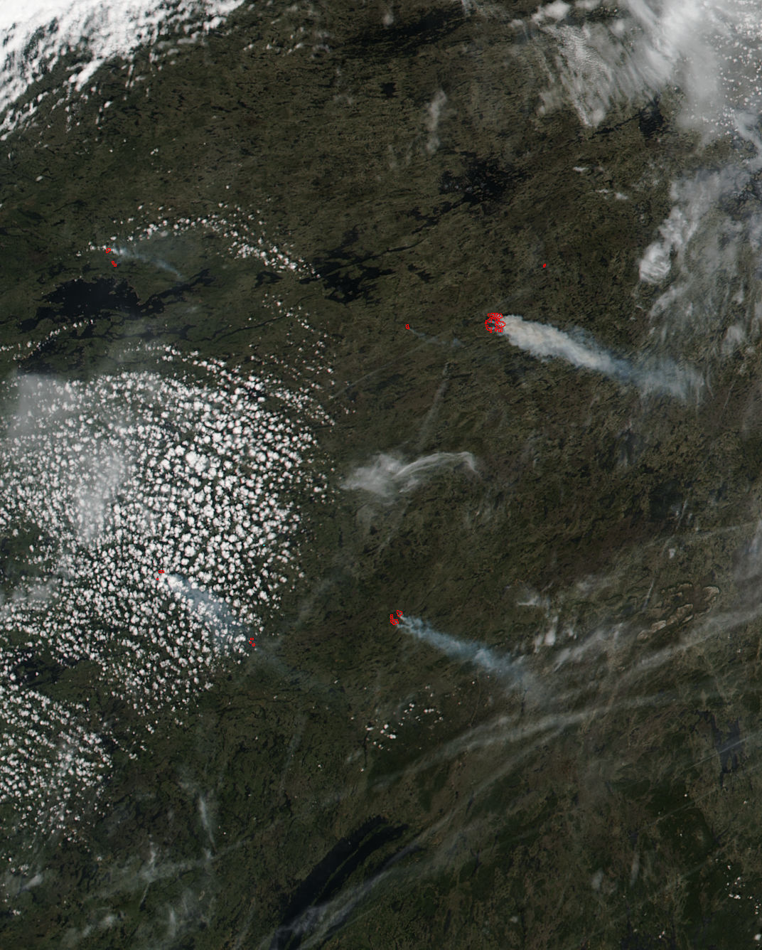 Fires in northern Quebec - related image preview