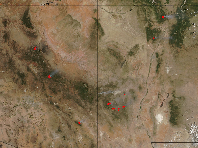 Fires in southwestern United States - related image preview