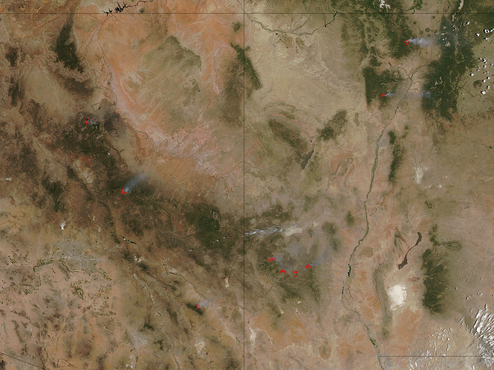 Fires in southwestern United States - related image preview