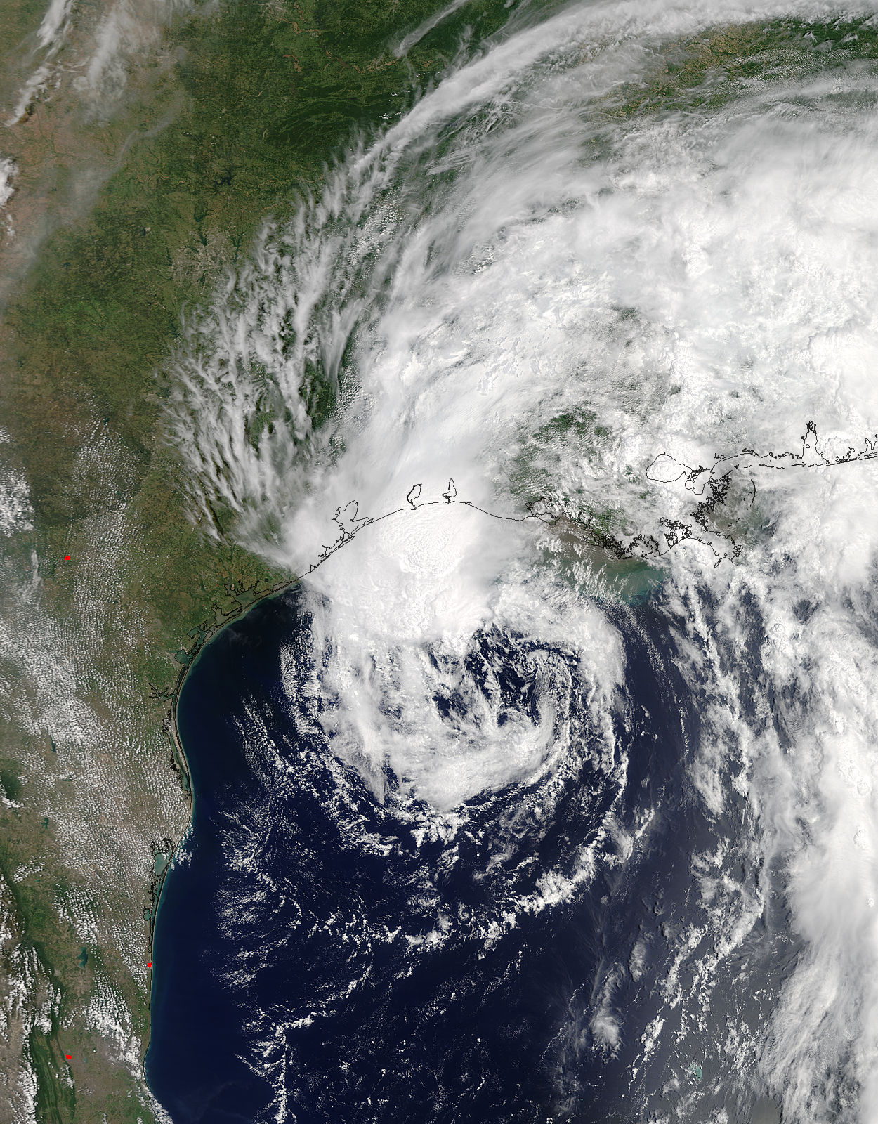 Tropical Storm Cindy (03L) over southeastern United States - related image preview