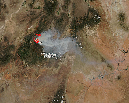 Brianhead Fire, Utah - related image preview