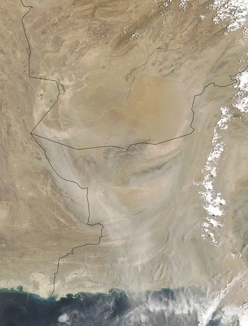 Dust storm in Pakistan and Iran - related image preview