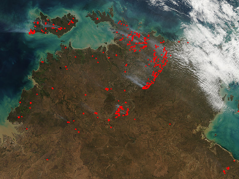 Fires in northern Australia - related image preview