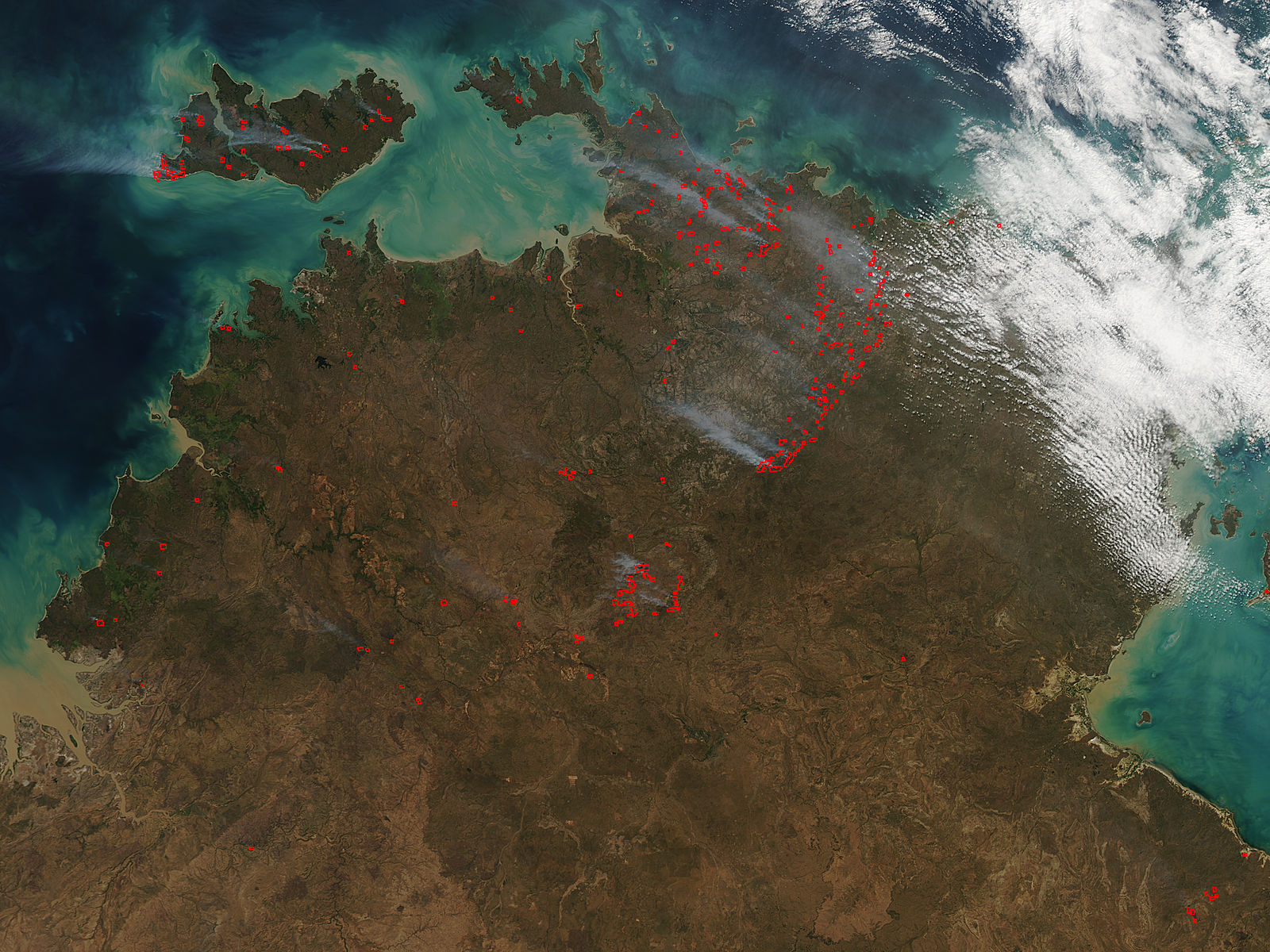 Fires in northern Australia - related image preview