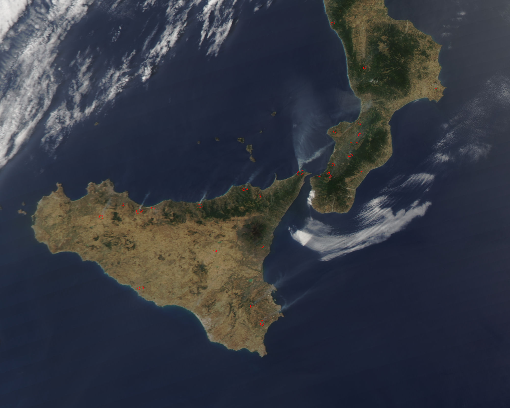 Fires in Sicily and southern Italy - related image preview