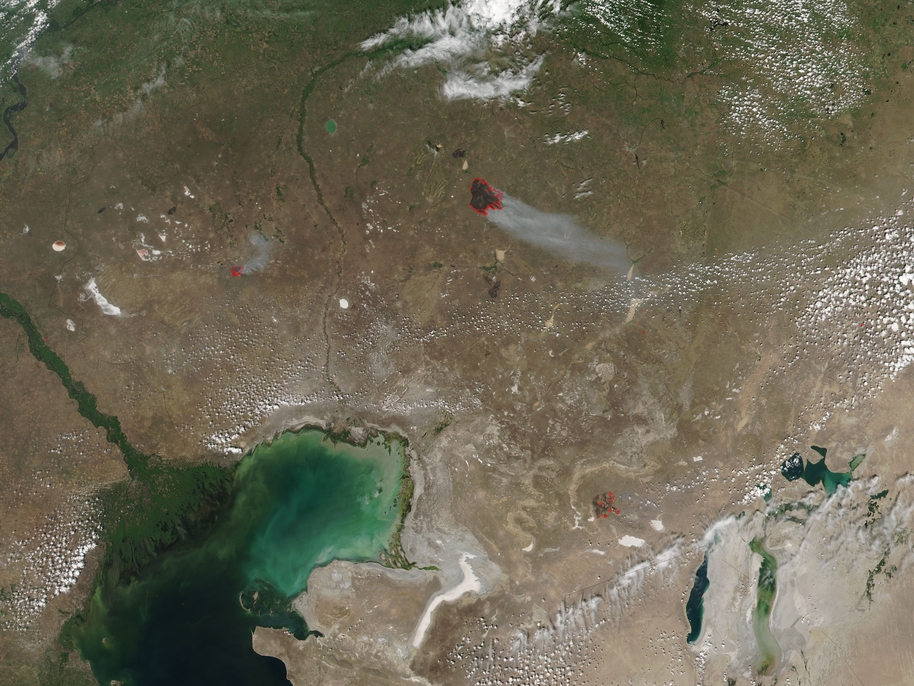 Fires in western Kazakhstan - related image preview