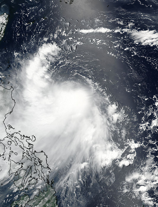 Tropical Storm Nesat (11W) in the Philippine Sea - related image preview