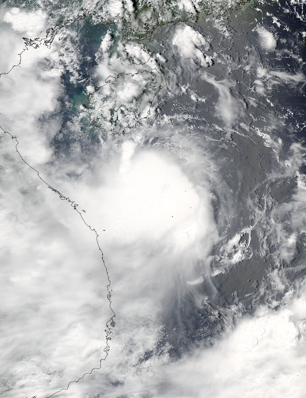 Tropical Storm Sonca (08W) approaching Vietnam - related image preview