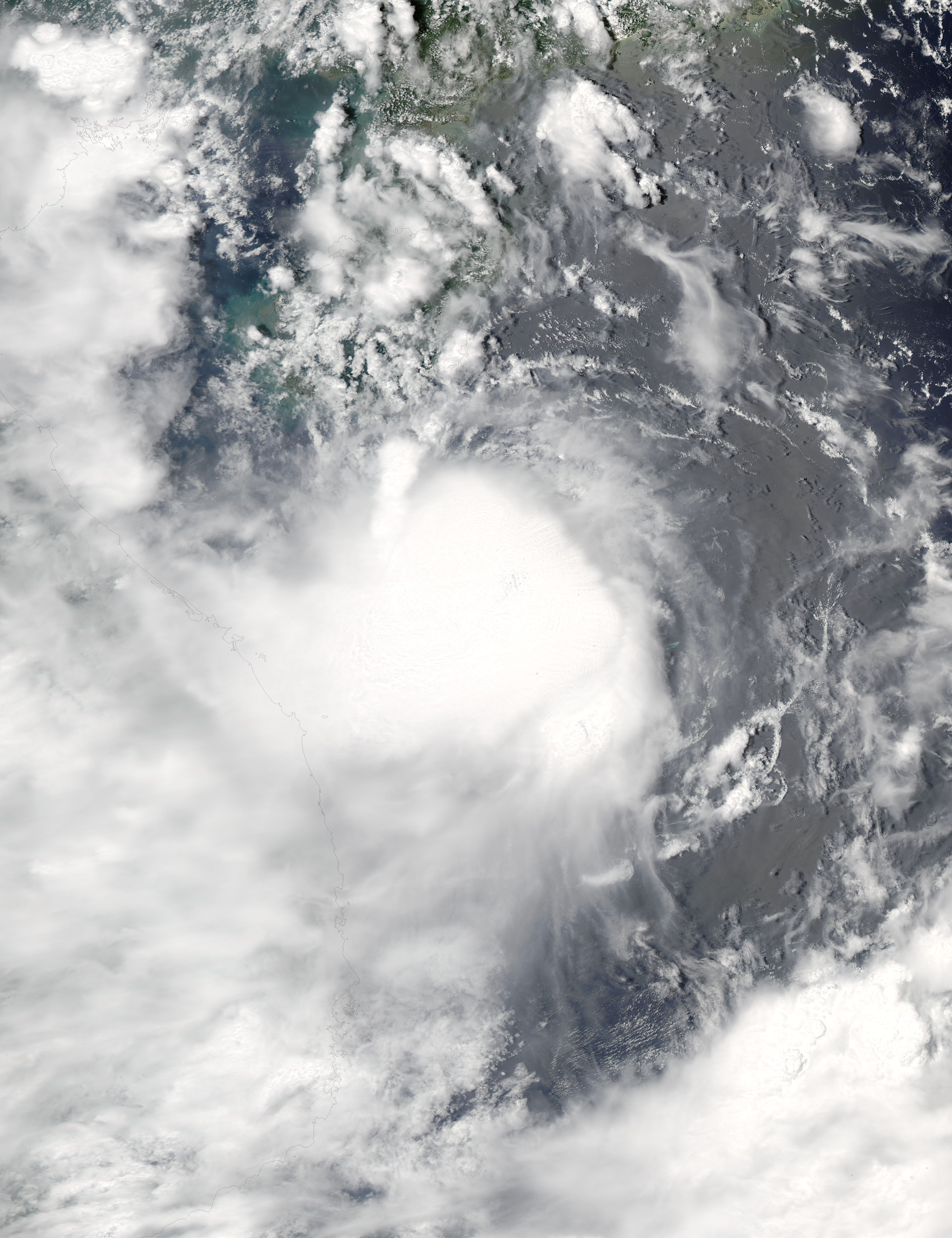 Tropical Storm Sonca (08W) approaching Vietnam - related image preview