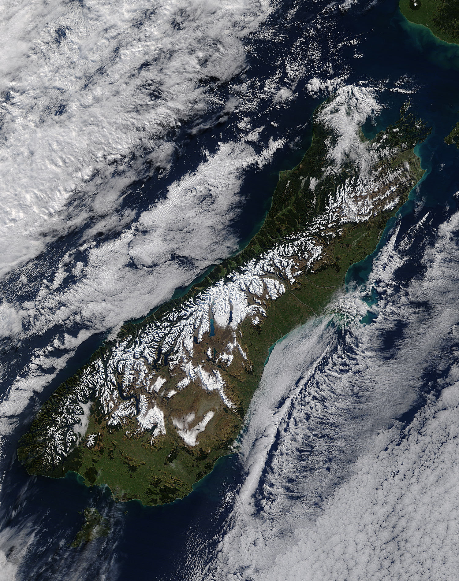 Snow on South Island, New Zealand - related image preview