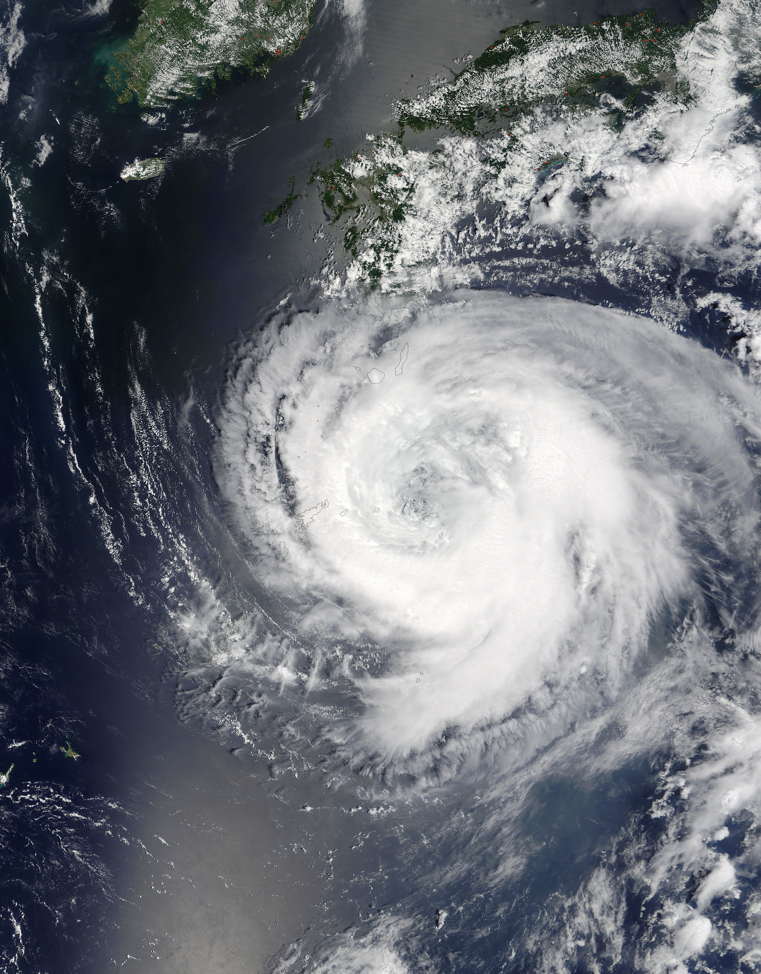 Typhoon Noru (07W) approaching Japan - related image preview