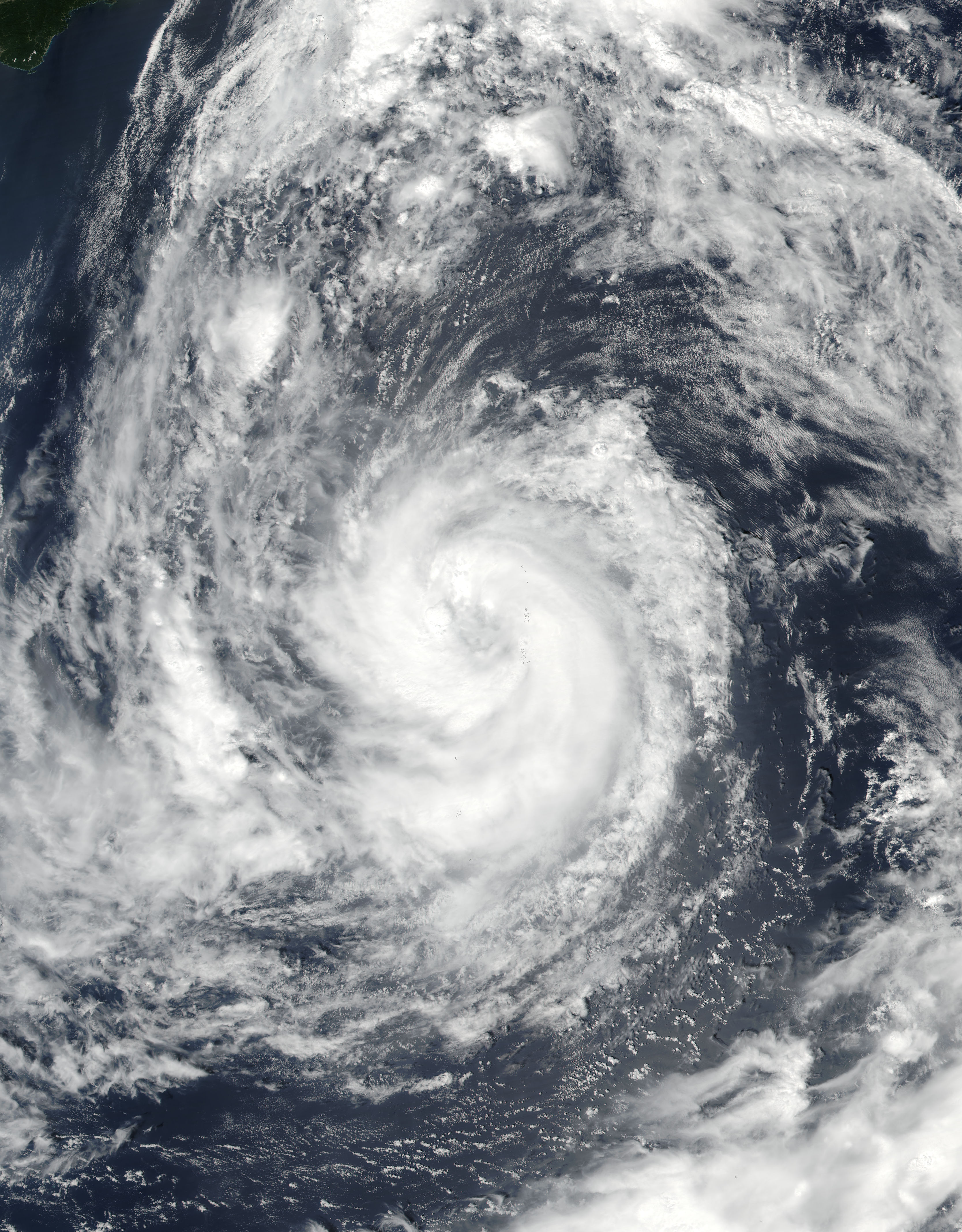 Typhoon Sanvu (17W) in the Pacific Ocean - related image preview