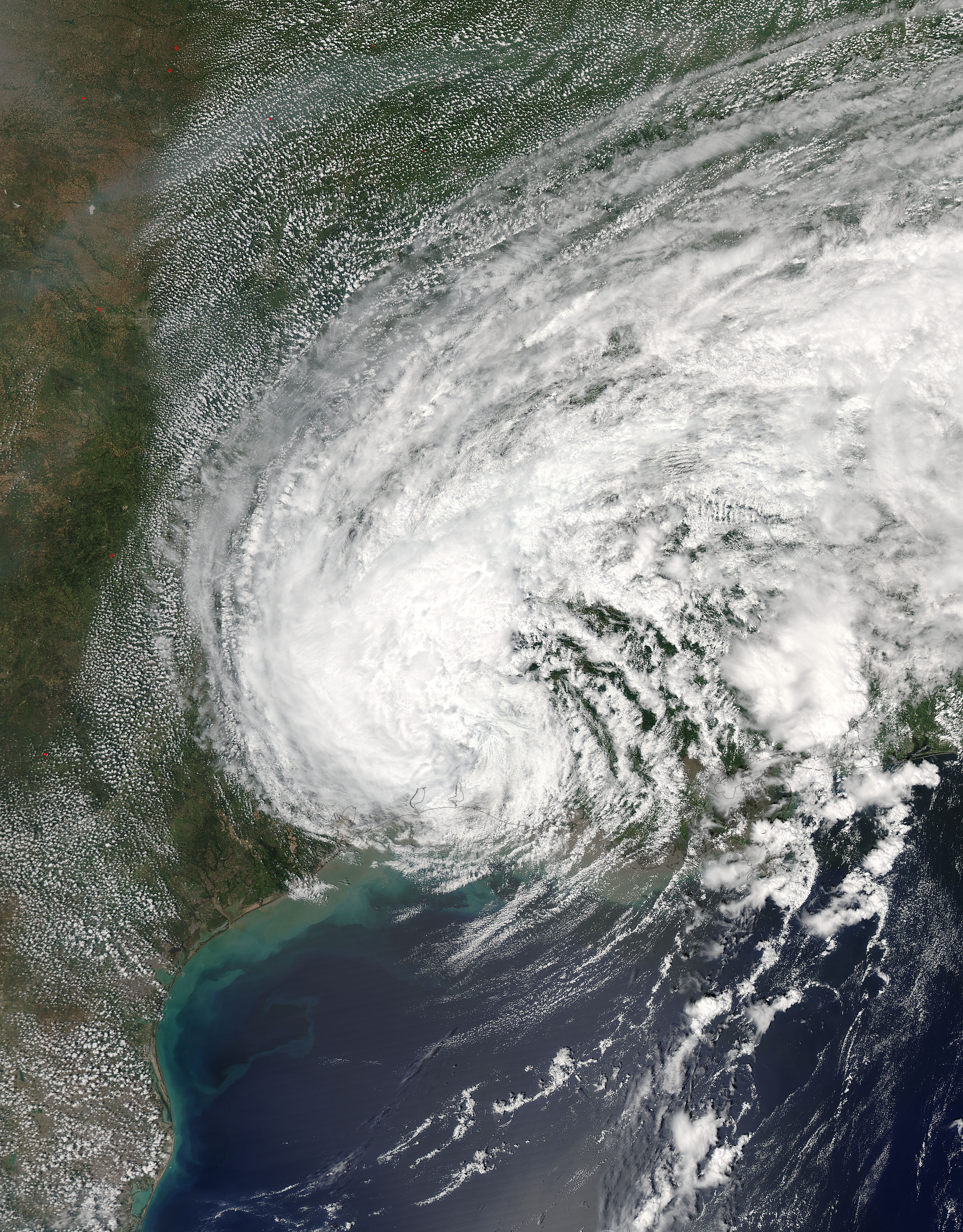 Tropical Storm  Harvey (09L) over Texas and Louisiana - related image preview