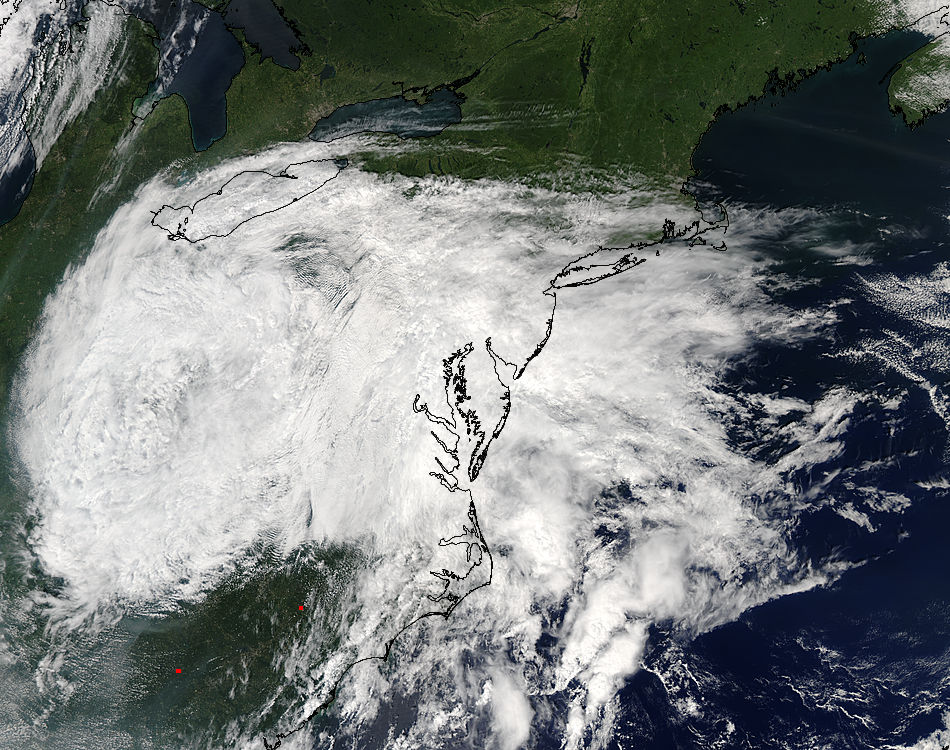 Remnants of Hurricane Harvey (09L) over the Mid-Atlantic - related image preview