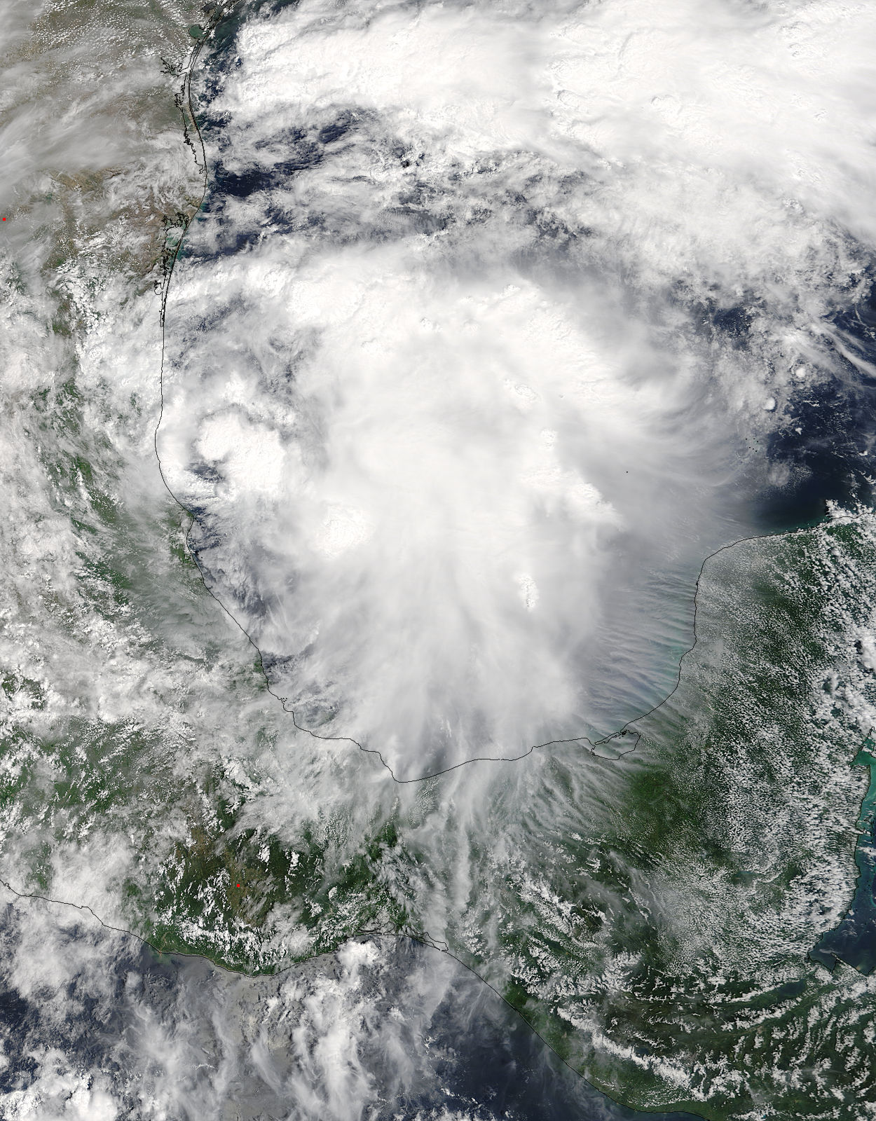 Tropical Storm Katia (13L) in the Gulf of Mexico - related image preview