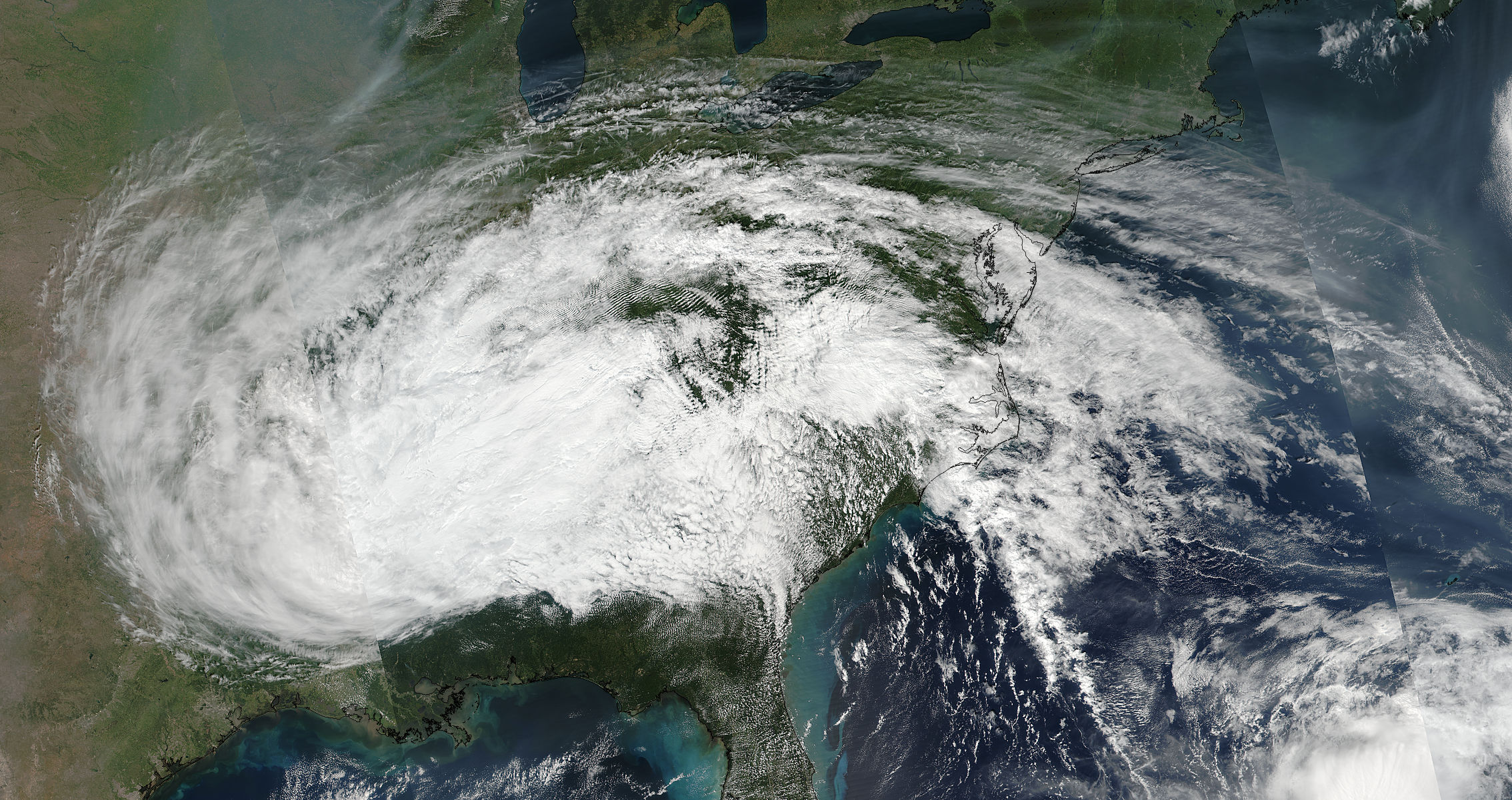 Remnants of Hurricane Irma (11L) over the Mid-Atlantic - related image preview