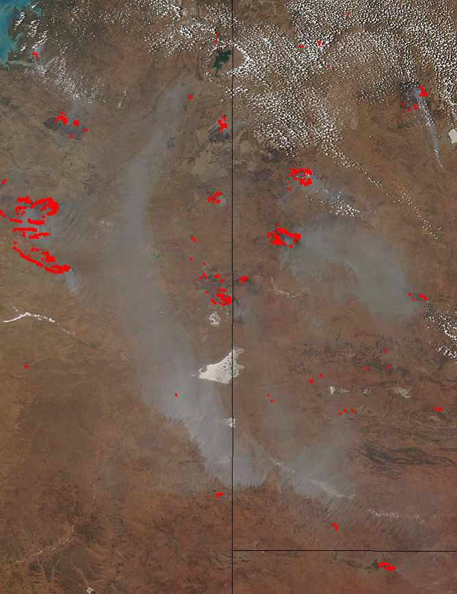 Smoke and fires in northern Australia - related image preview