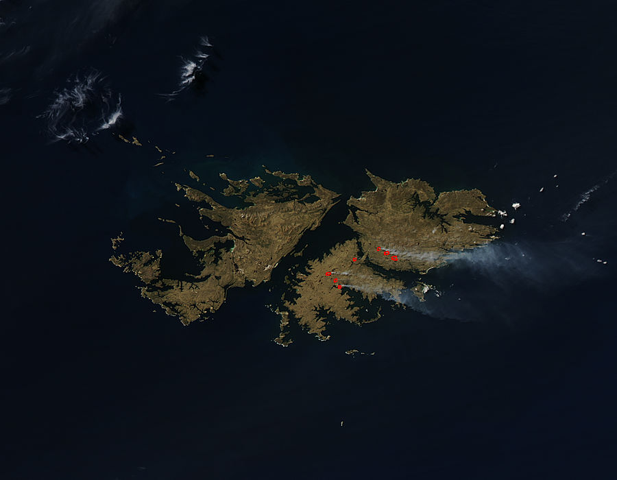 Fires in the Falkland Islands - related image preview