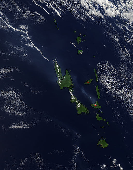 Activity at Aoba, Ambrym, and Lopevi volcanoes, Vanuatu - related image preview