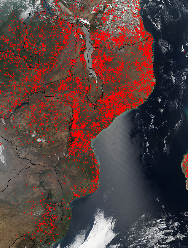 Fires in East Africa - related image preview