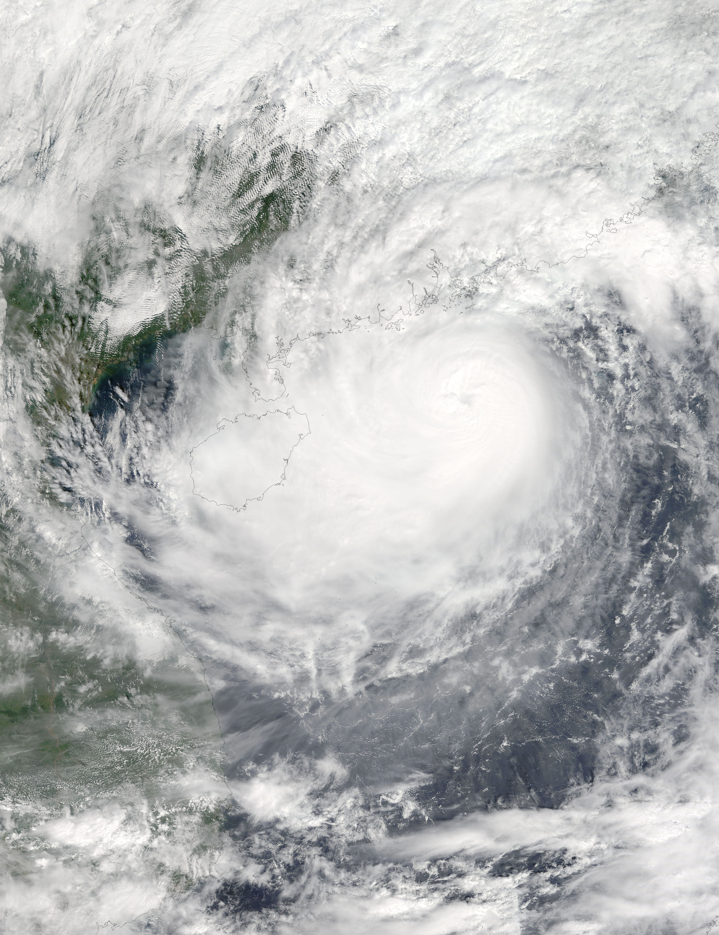 Typhoon Khanun (24W) approaching China - related image preview