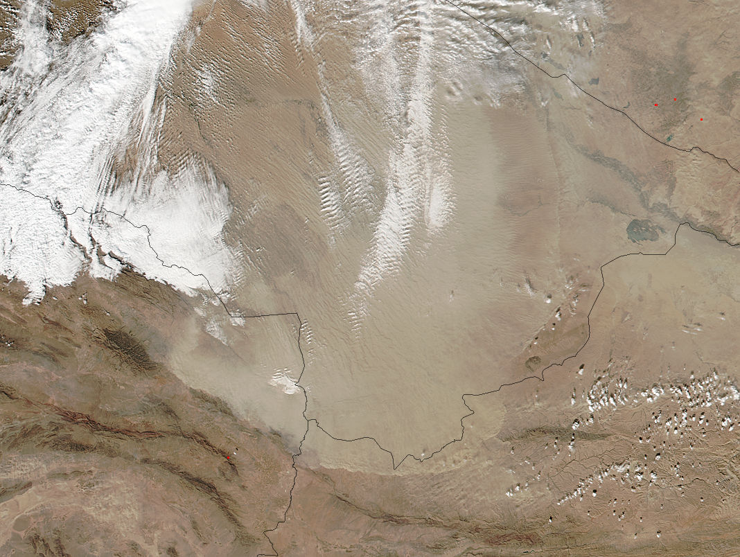 Dust storm in Turkmenistan - related image preview
