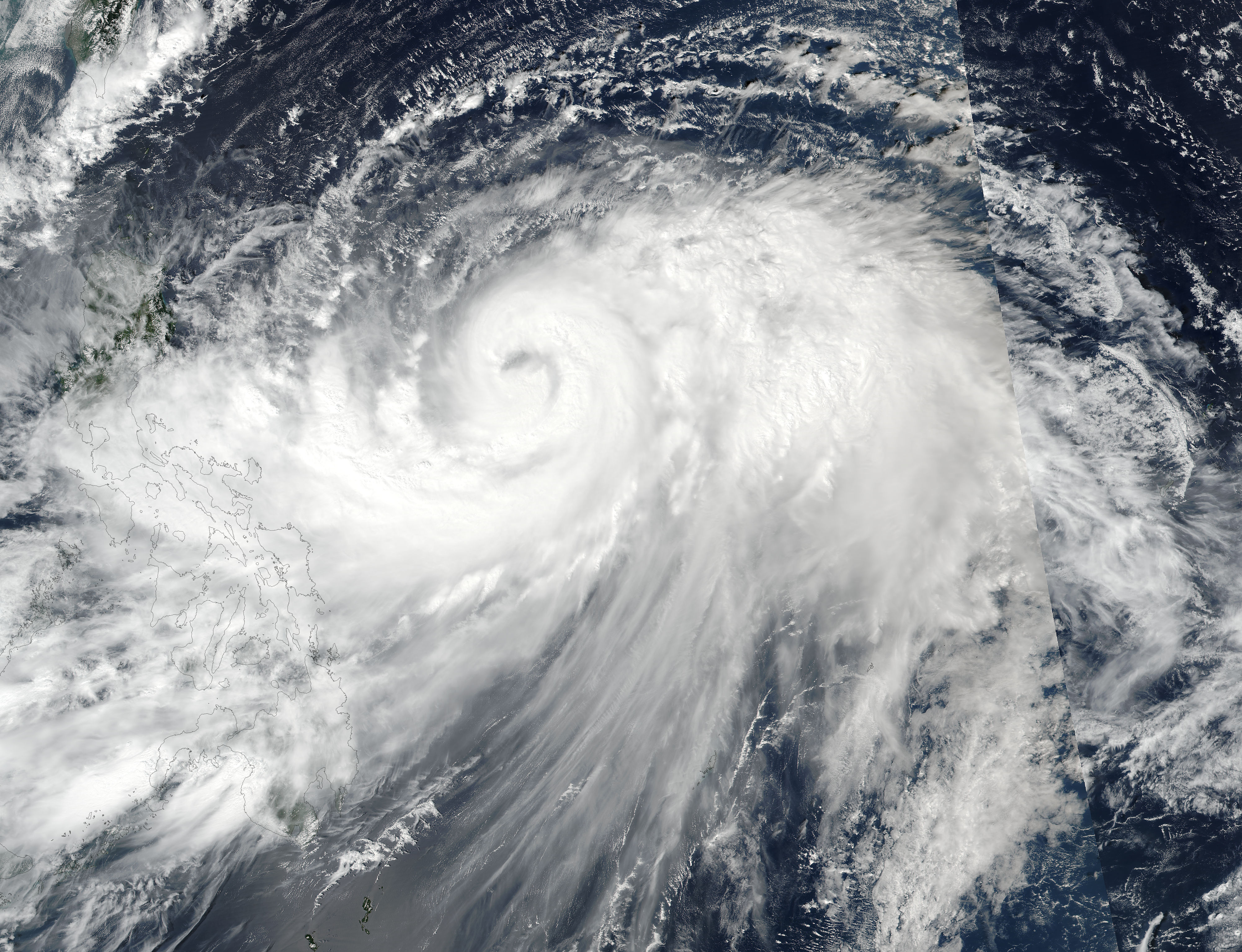 Typhoon Lan (25W) in the Pacific Ocean - related image preview