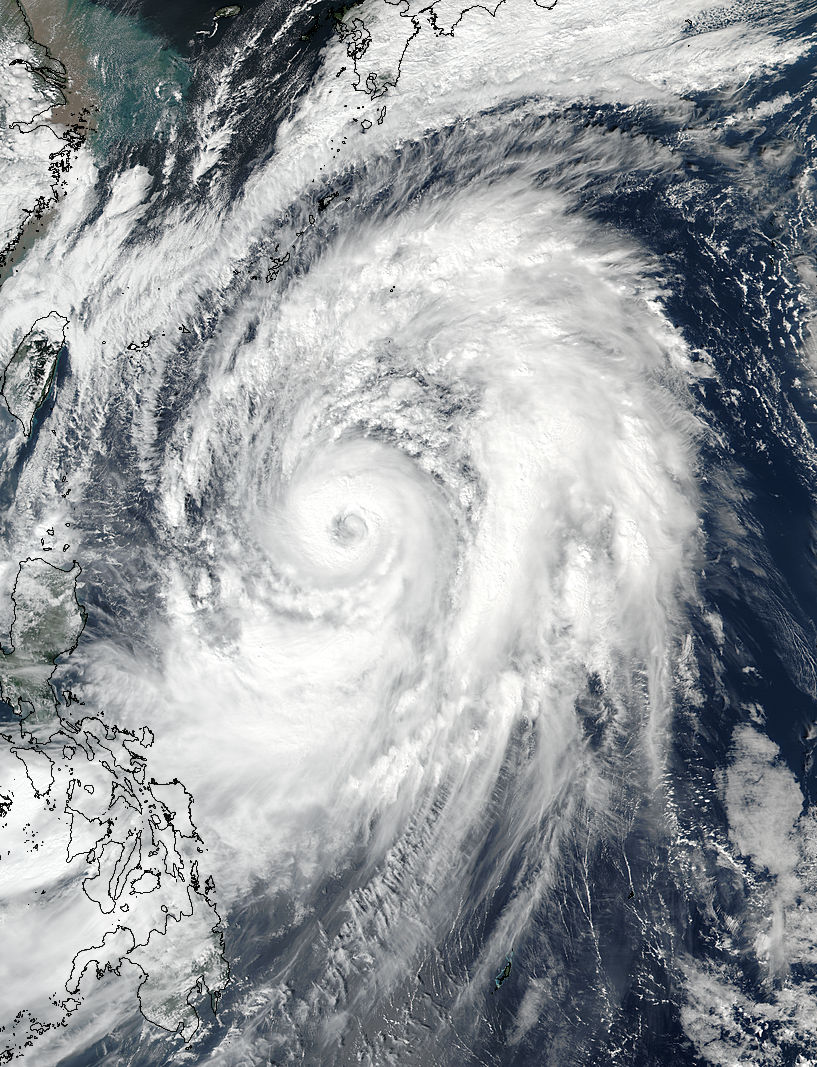 Typhoon Lan (25W) in the Philippine Sea - related image preview