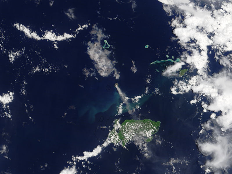 Eruption of Tinakula, Santa Cruz Islands, Solomon Islands - related image preview