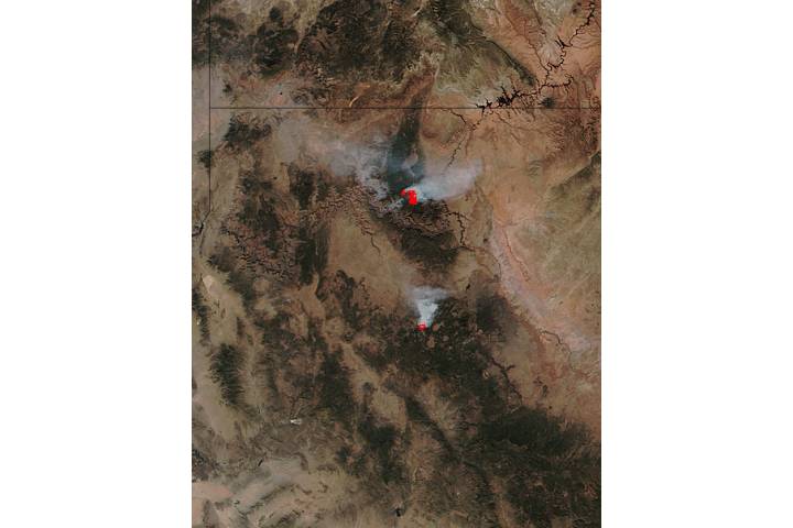 Fires in Arizona - selected image