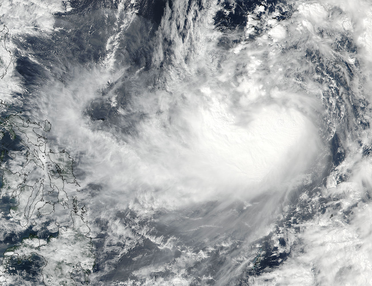 Tropical Storm Saola (27W) in the Philippine Sea - related image preview