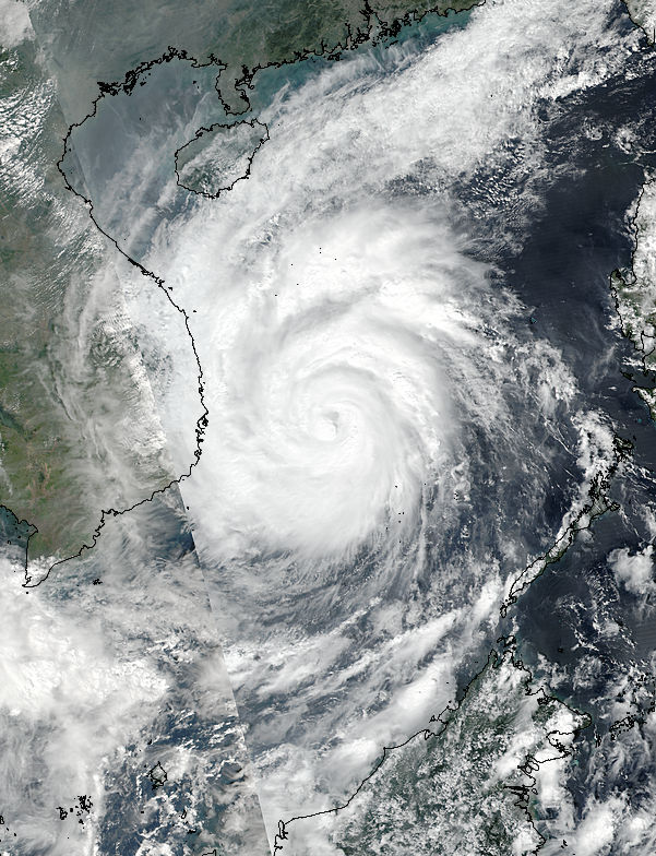 Typhoon Damrey (28W) over Vietnam - related image preview