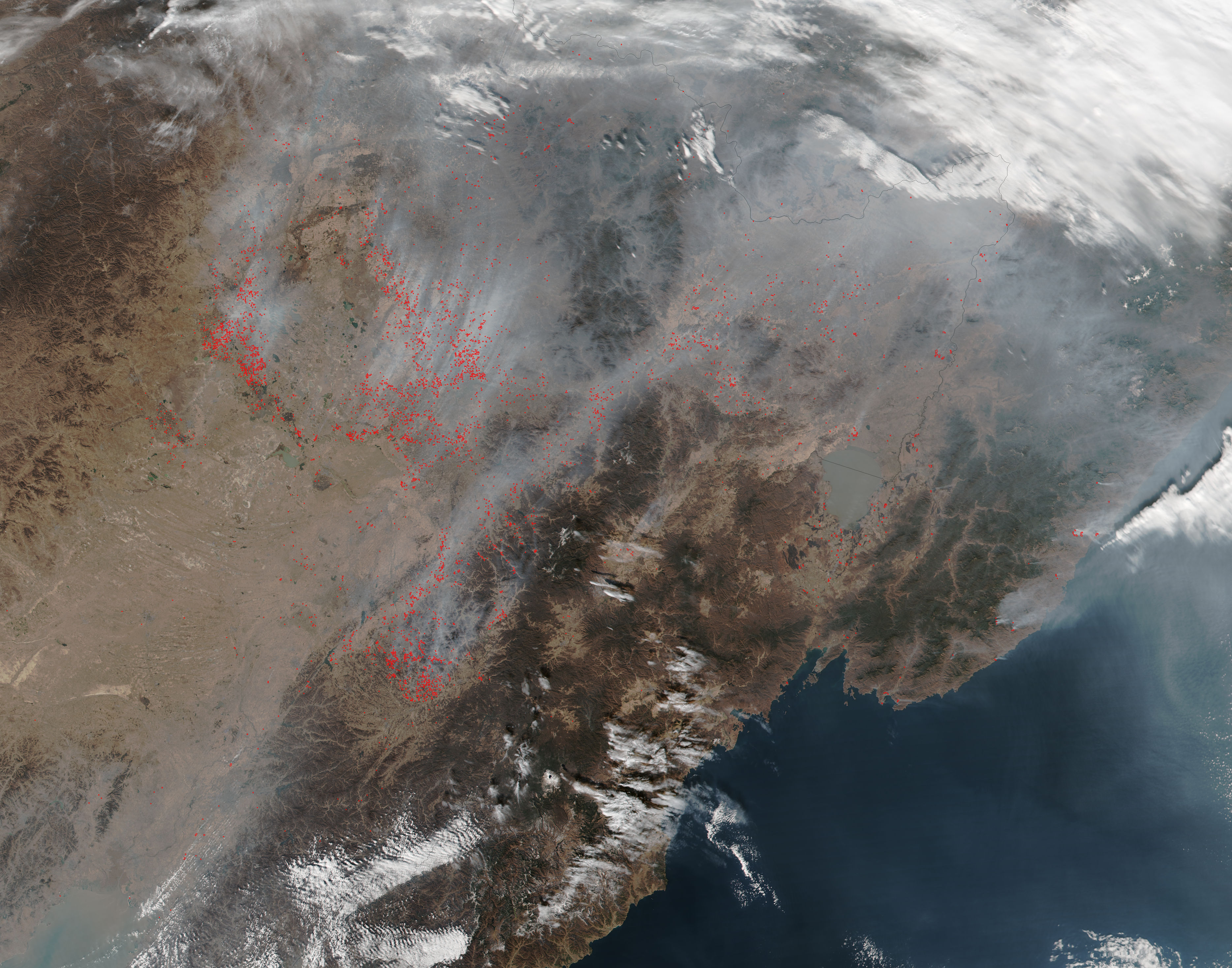 Fires in eastern China - related image preview