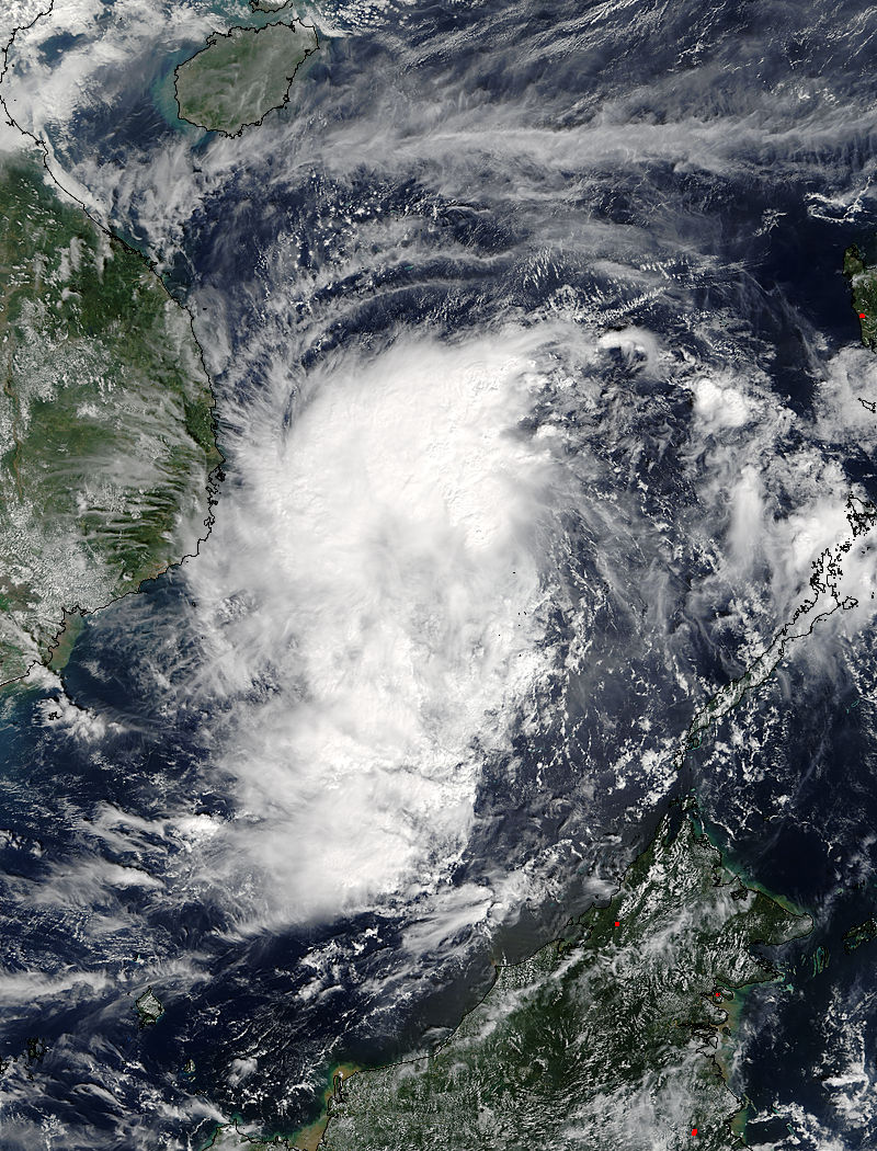 Tropical Storm Kirogi (31W) approaching Indochina - related image preview