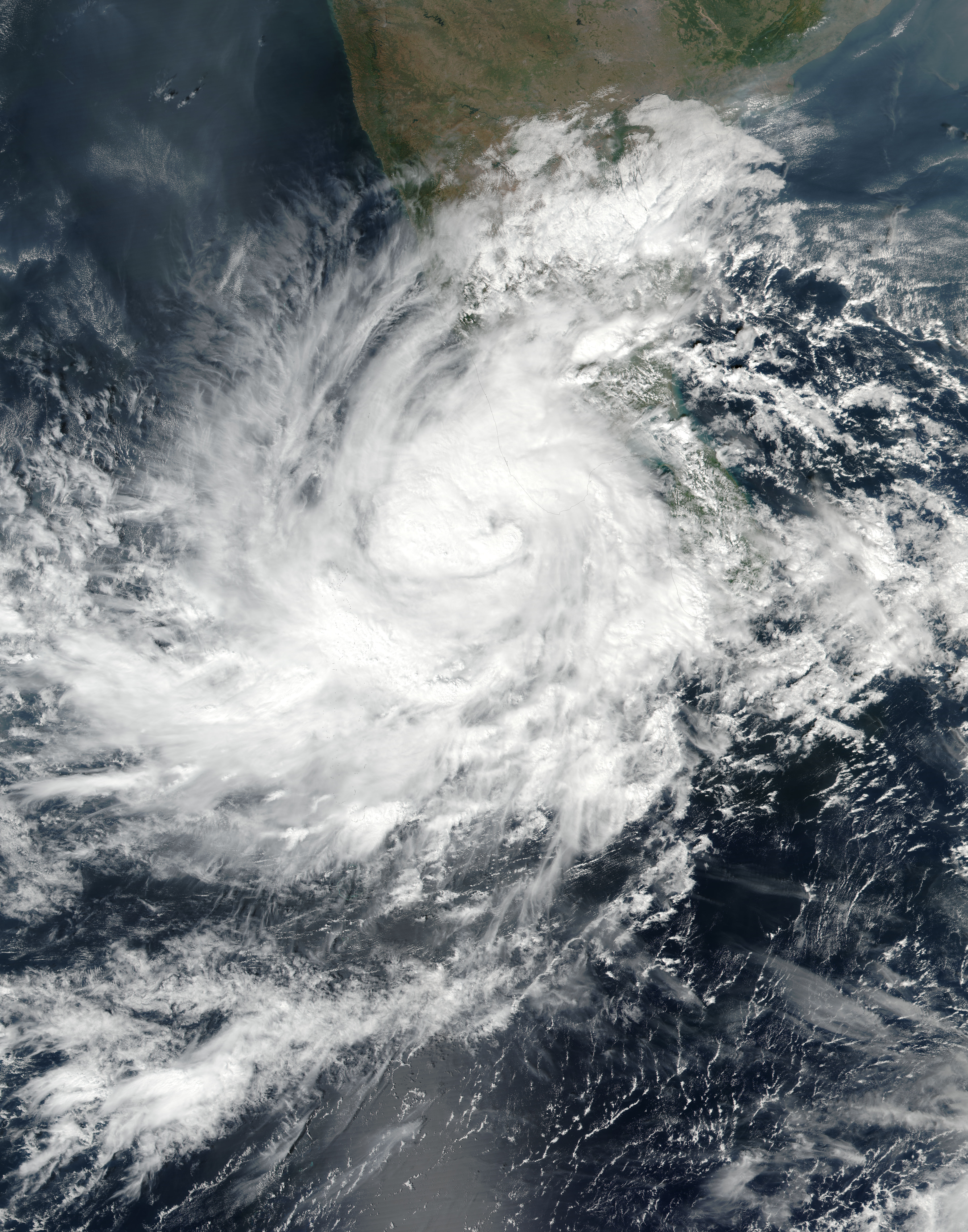 Tropical Cyclone Three (03B) off India - related image preview