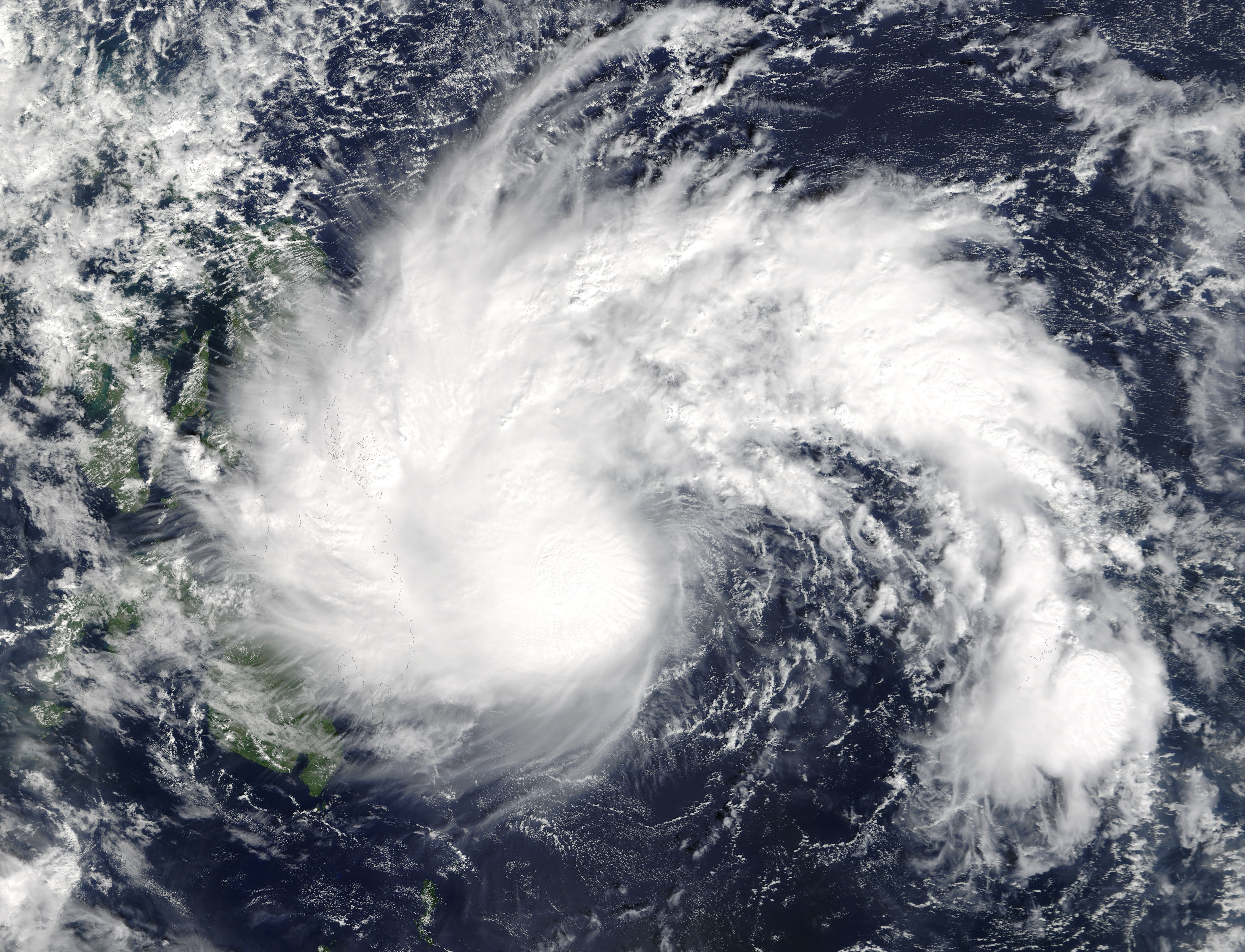 Tropical Storm Tembin (33W) over the Philippines - related image preview