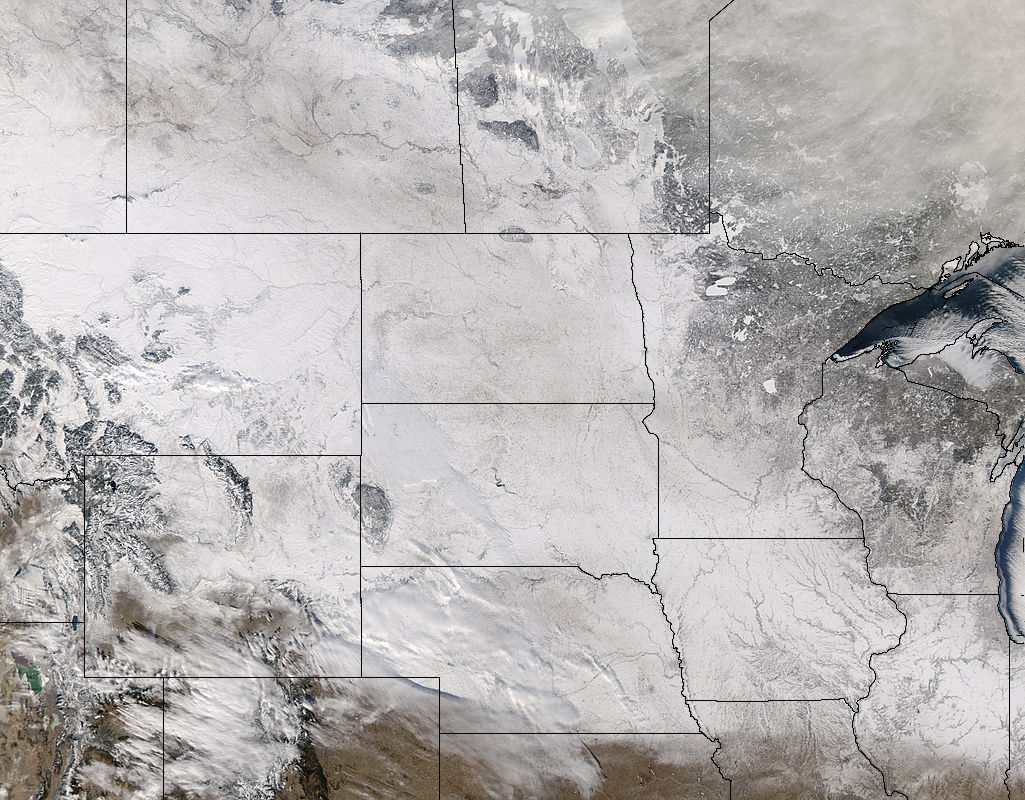 Snow across the northern plains - related image preview