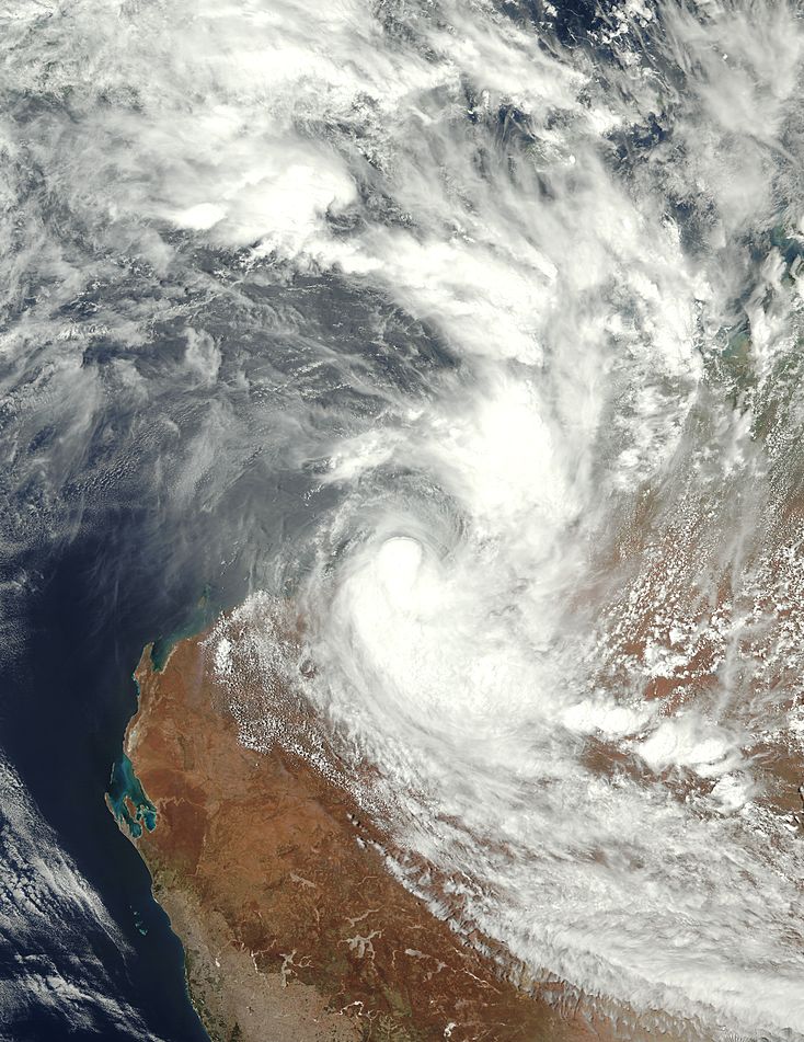 Tropical Cyclone Joyce (05S) over Western Australia - related image preview