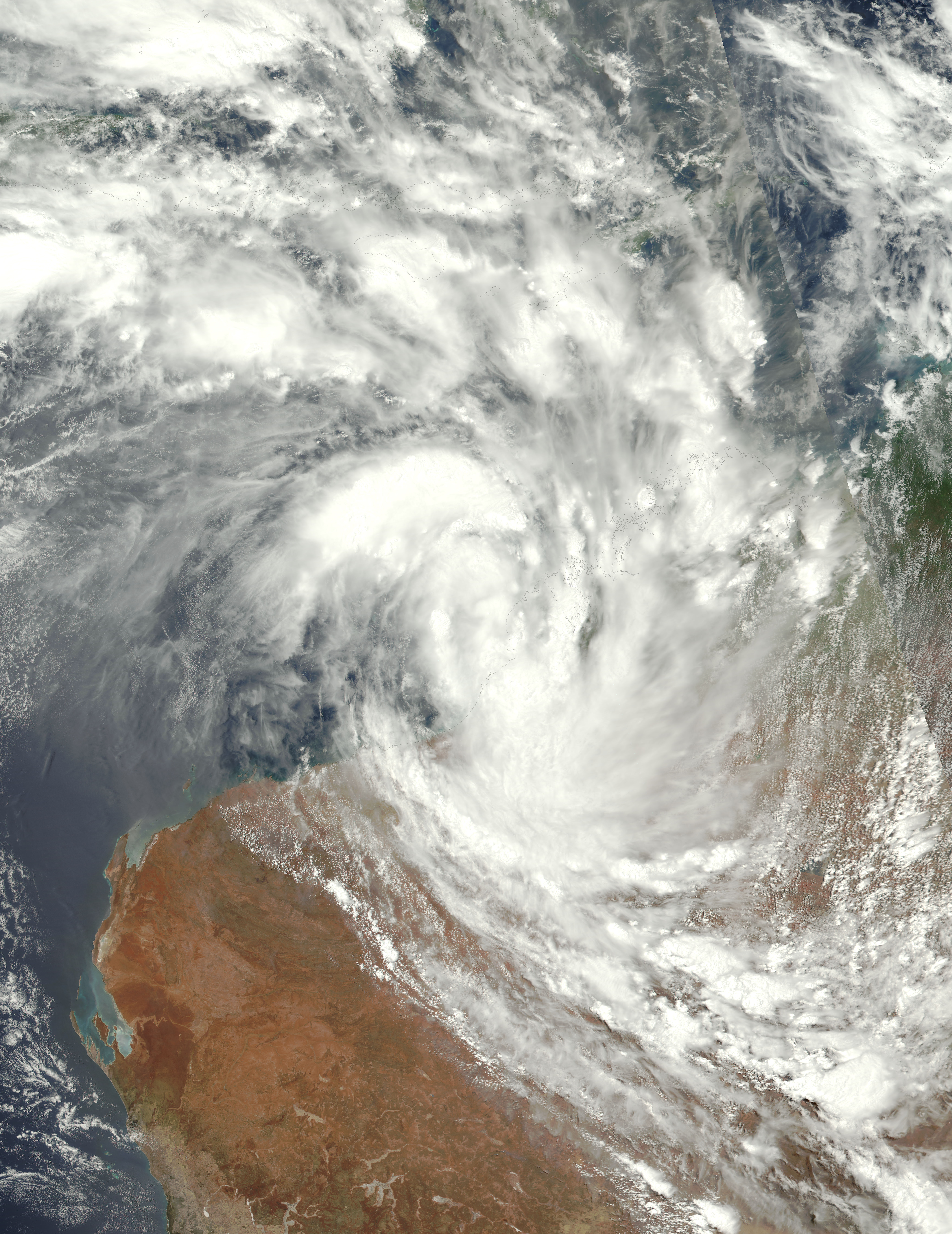 Tropical Cyclone Joyce (05S) over Western Australia - related image preview