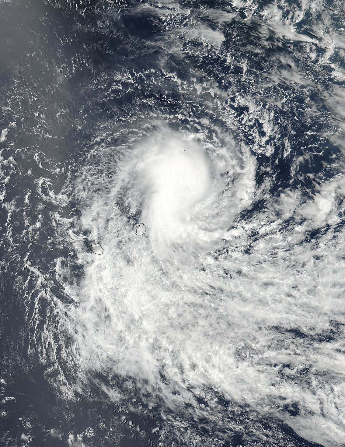 Tropical Cyclone Berguitta (06S) in the South Indian Ocean - related image preview