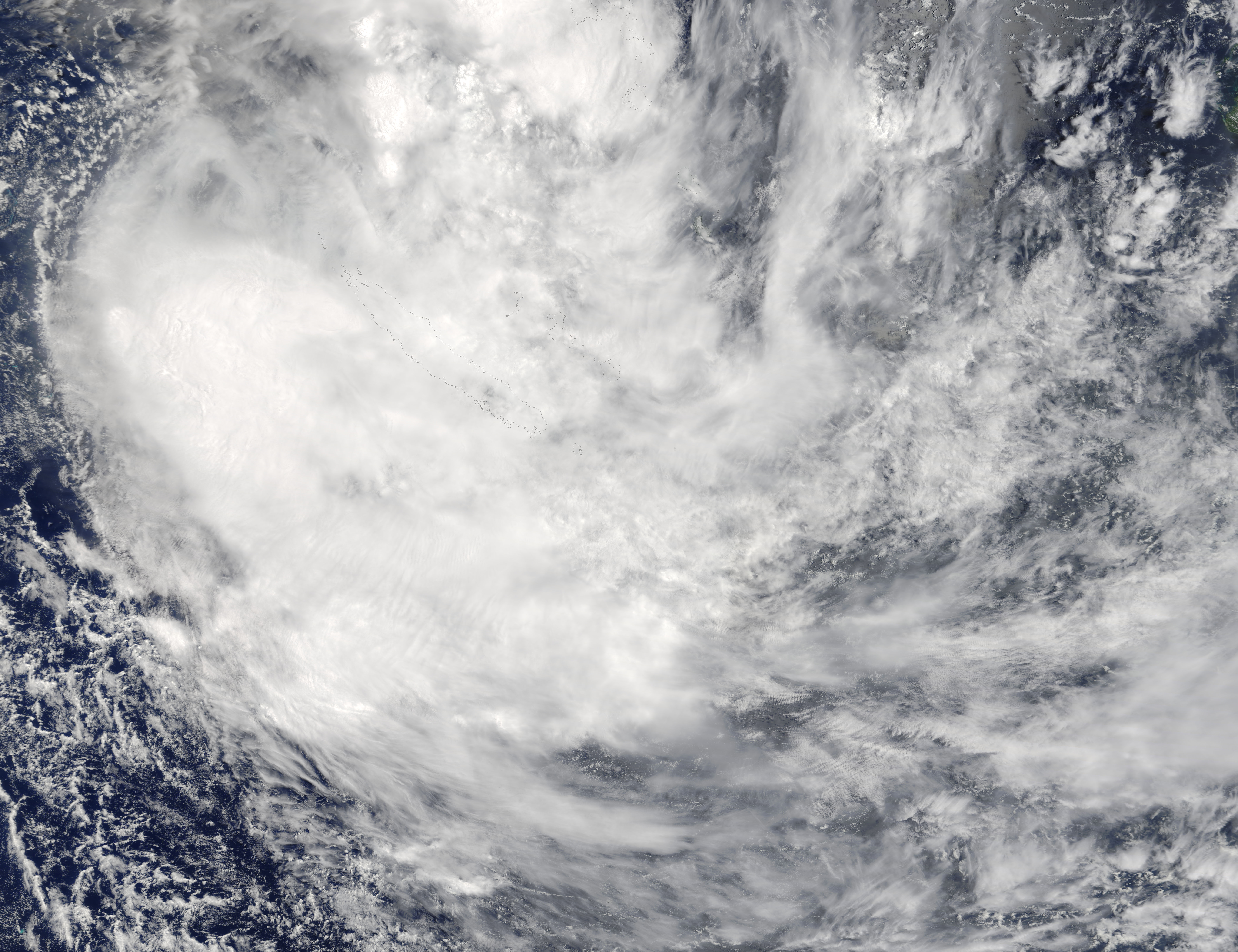 Tropical Cyclone Fehi (08S) over New Caledonia - related image preview