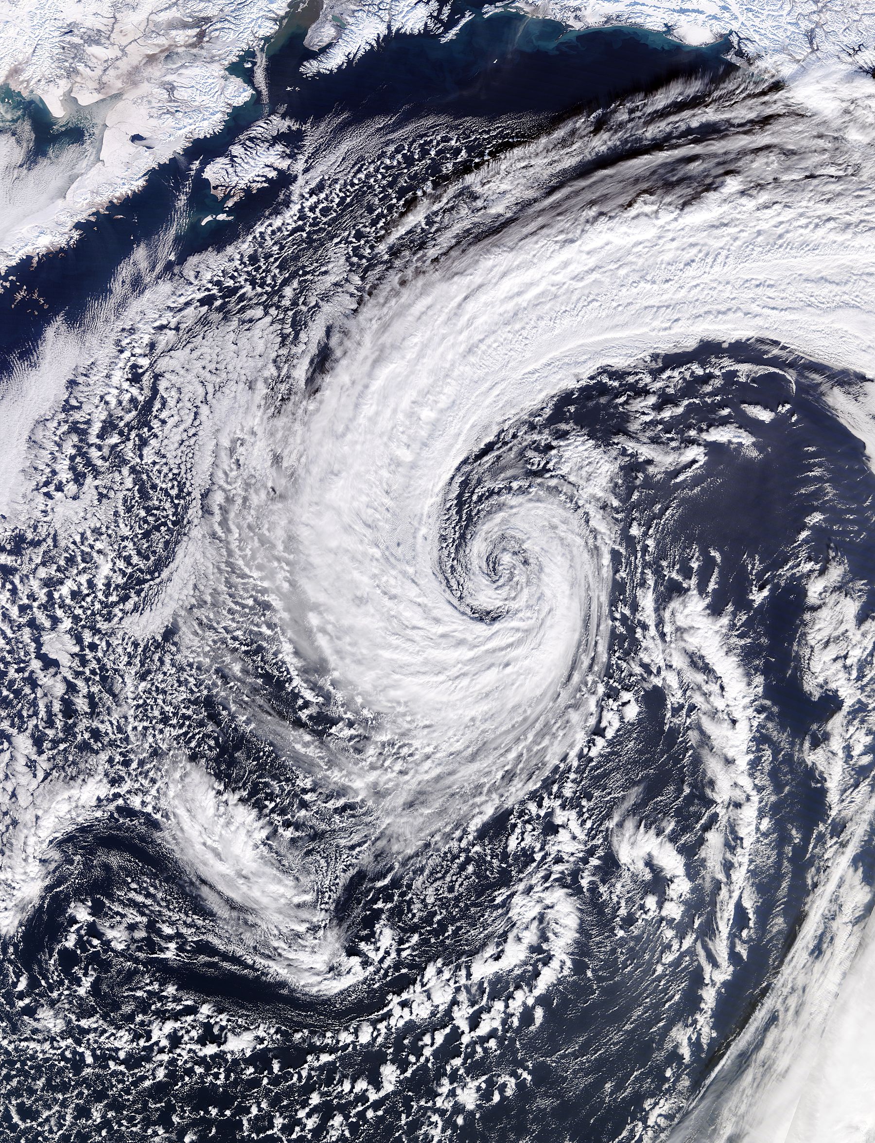 Low pressure system in the North Pacific Ocean - related image preview