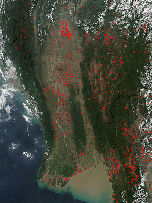 Fires in Myanmar - related image preview
