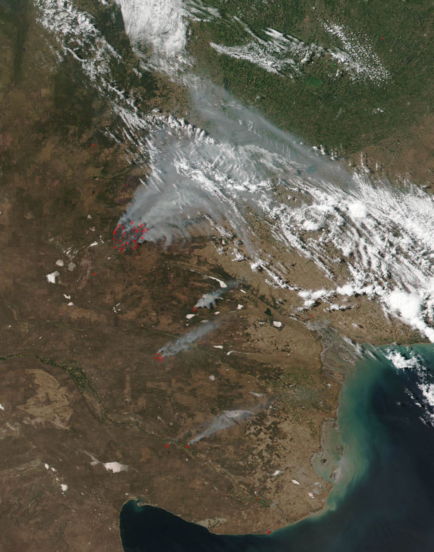 Fires in central Argentina - related image preview